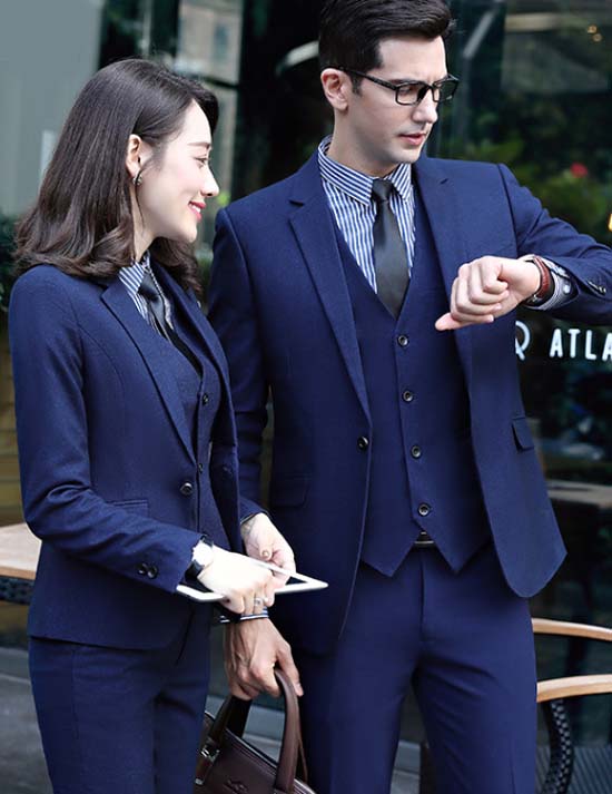 太原秋冬長袖西服職業套裝
